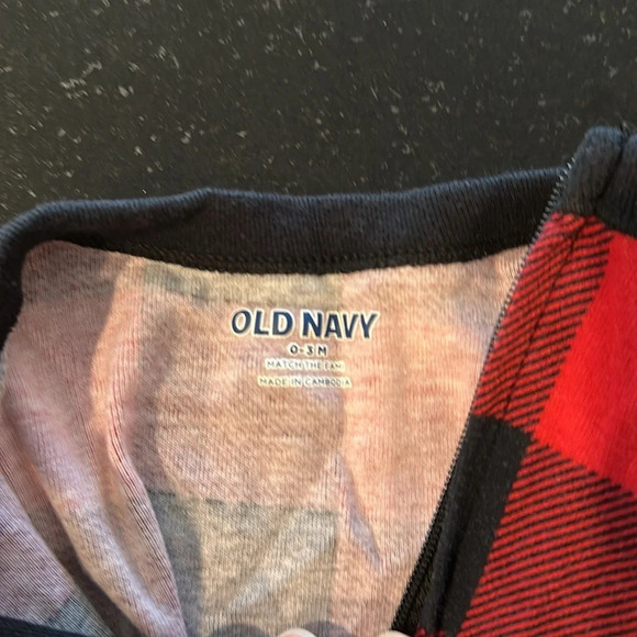 BABY CHRISTMAS PAJAMA 0-3 month Old Navy and Gap Bundle - Picture 3 of 11